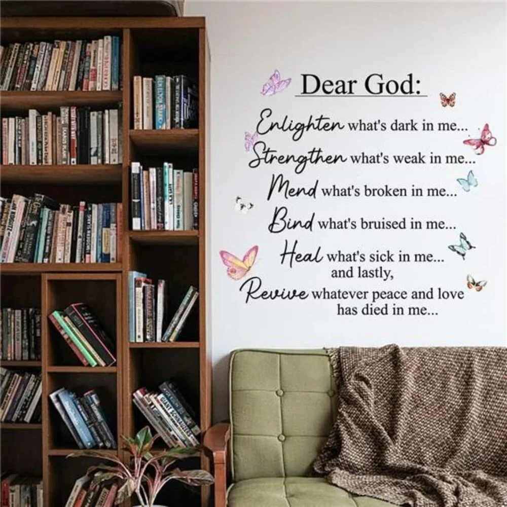 Inspirational Wall Decal Motivational Quote Vinyl Sticker Bedroom Living Room
